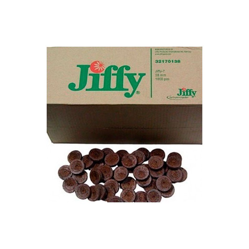 Jiffy-7 Pastilla Turba 24mm - Caja 2000 Uds.