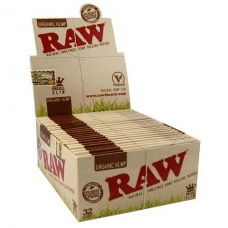 Raw King Size Slim Organic - Caja 50 Libritos