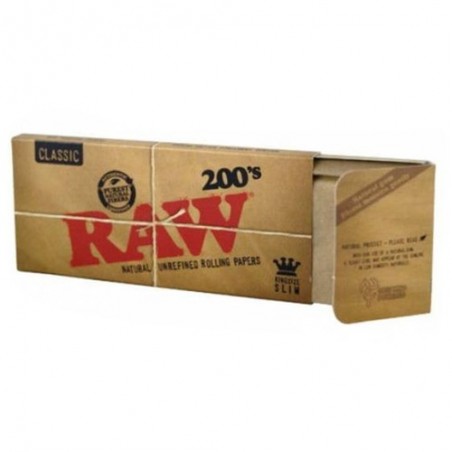 Raw King Size Slim 200's - 1 Librito