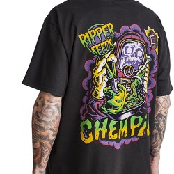Camiseta Ripper Seeds Chempie Negra Hombre - S
