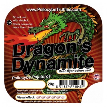 Trufas Dragon's Dynamite Psilocybe Truffles - 15gr